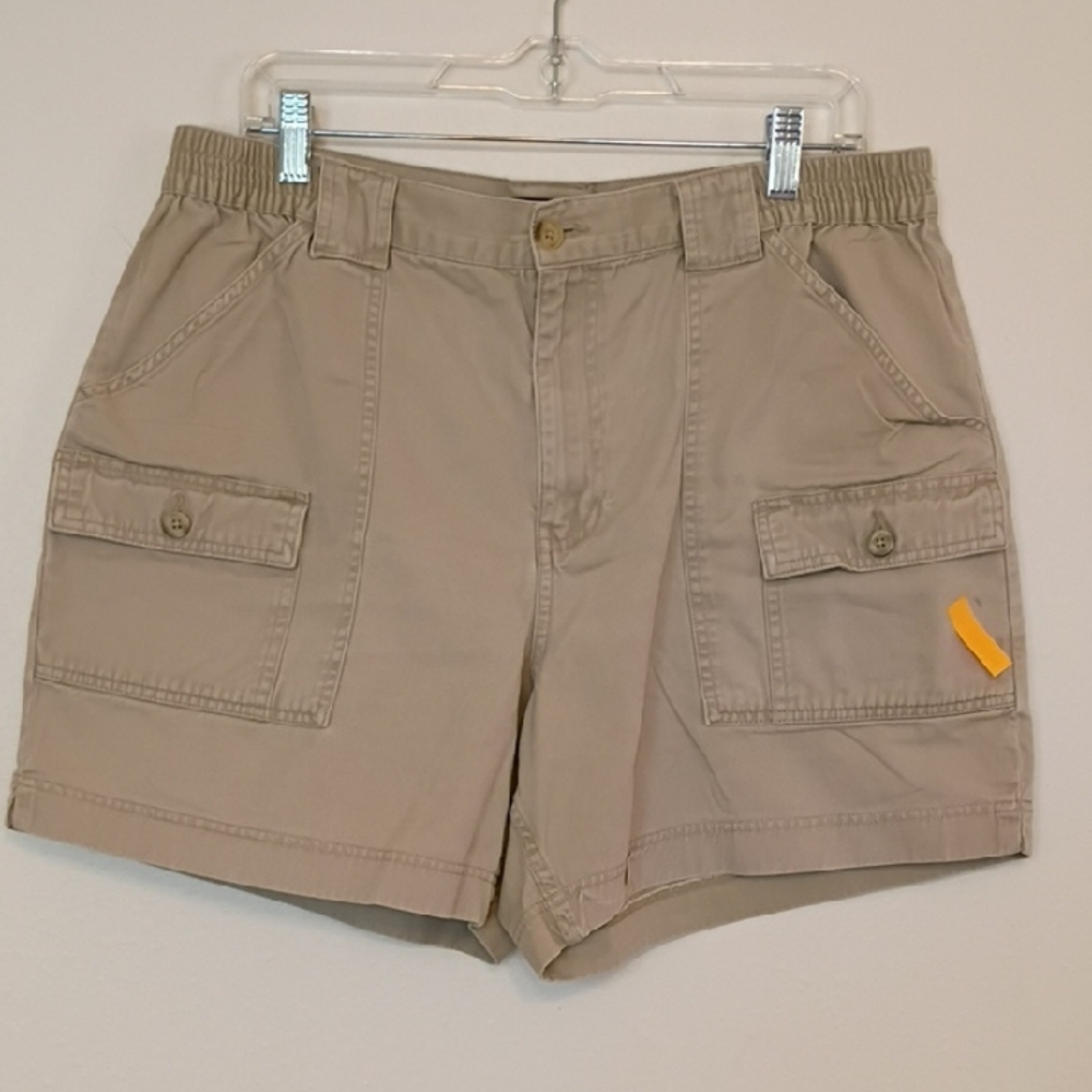 Covington Tan Cargo Shorts Relaxed Fit